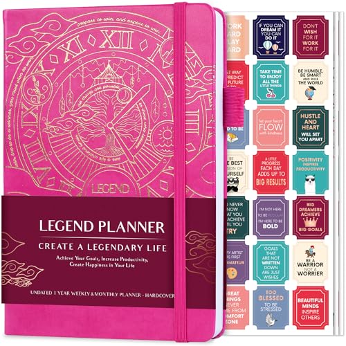 Legend Planner – Deluxe Weekly & Monthly Life Planner